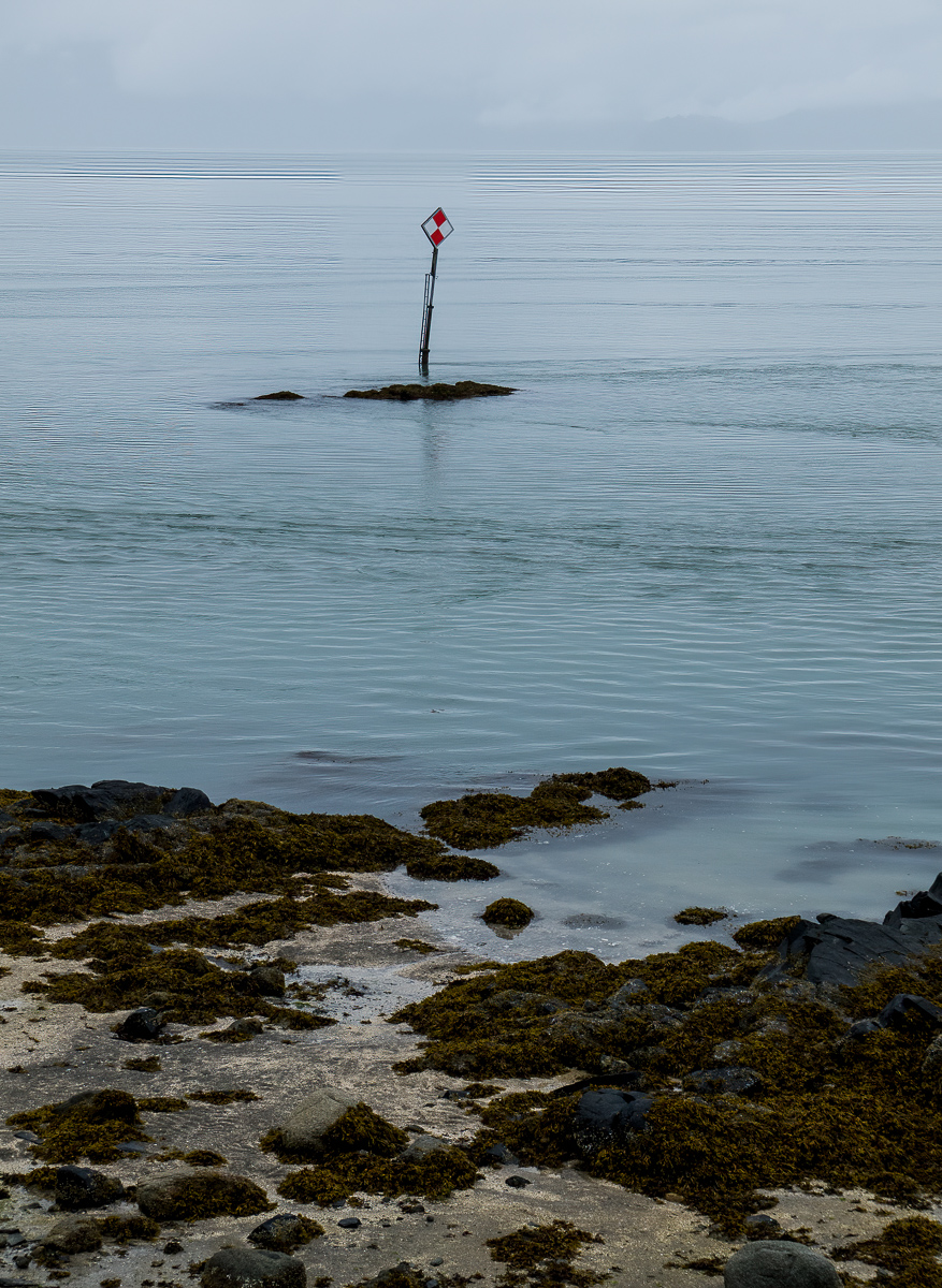 Channel marker, near Wrangell, Alaska